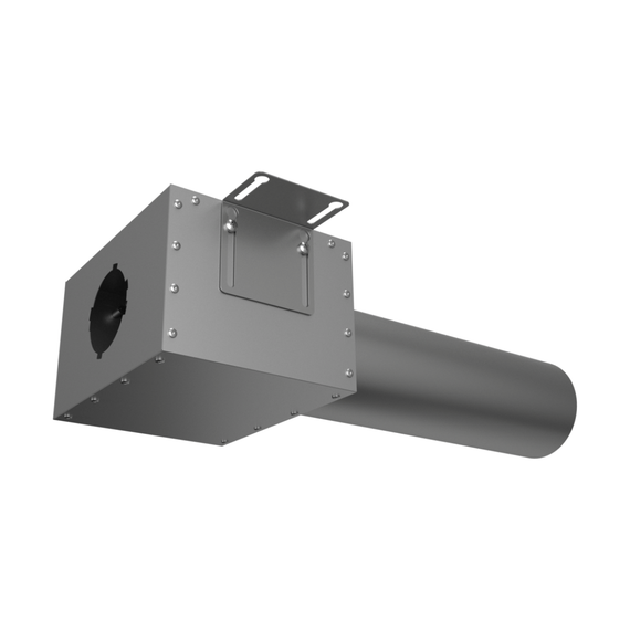 Provent VPDL 125/90×1 адаптер (пленум) прямой круглый на 1 выход (L=400)