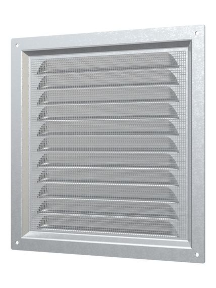 Решетка вентиляционная МЦ сетка 200х200 оцинкованная сталь ERA