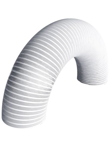 Воздуховод VA WHITE D100 гофрированный L до 315м алюминий DICITI