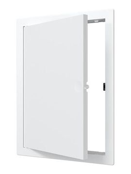 Люк ревизионный LN фланец 150х200 нажимной 172х222 пластик EVECS