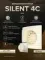 Вентилятор накладной SILENT D100 обр.клапан Ivory DICITI