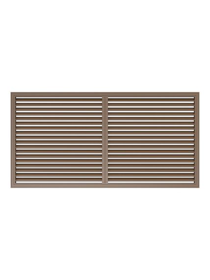 Экран радиаторный ПР фланец 600х1200 пластик Oak ERA