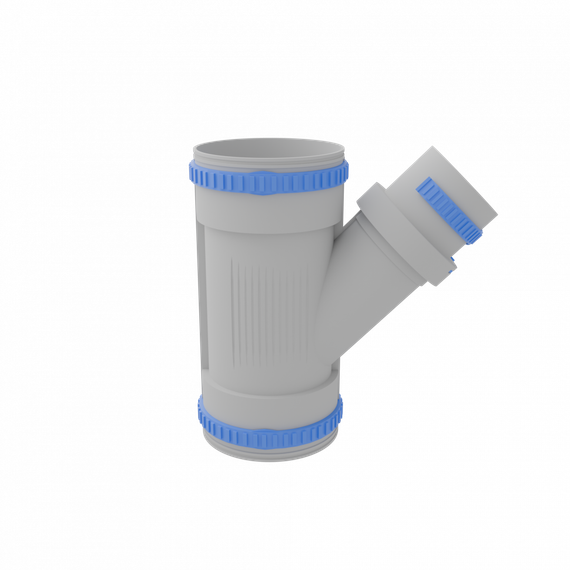 Тройник косой FL110-FLD75-TR