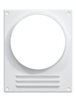 Площадка торцевая ПТМР фланец D150 решетка 196х236 окрашенная сталь ERA