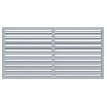 Экран радиаторный ПР фланец 600х1200 пластик Gray ERA