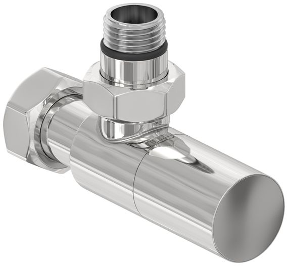 Вентиль Вентиль Сунержа угловой цилиндр (G 1/2" НР х G 3/4" НГ)