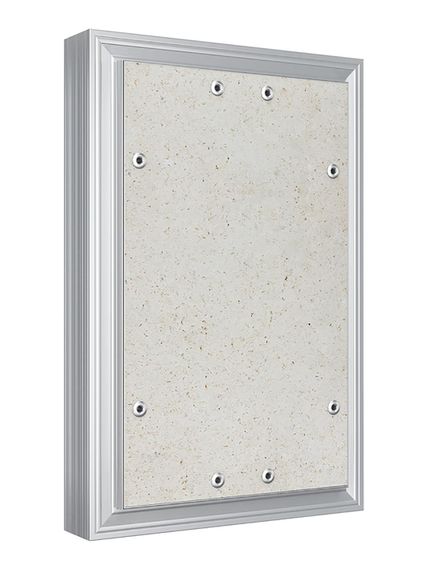 Люк ревизионный D Ceramo Optimum 200х300 скрыт.монтаж петля алюминий EVECS