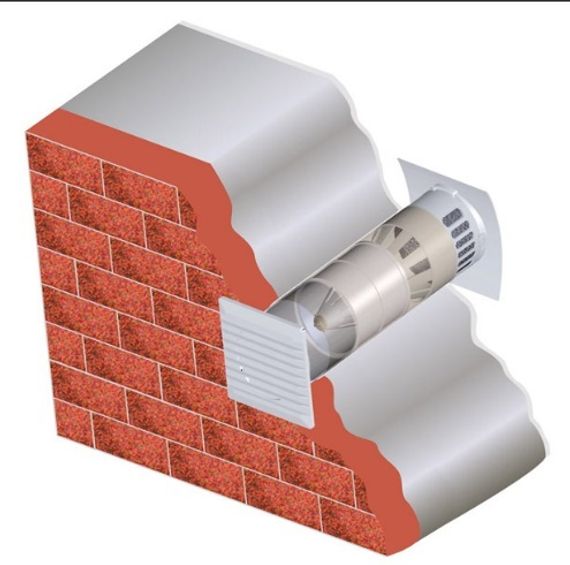 Приточный клапан Marley ZuluftKanal c защитой от цветочной пыльцы