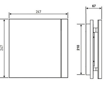 Лицевая панель для вентилятора Soler & Palau Silent 300 Design Champagne
