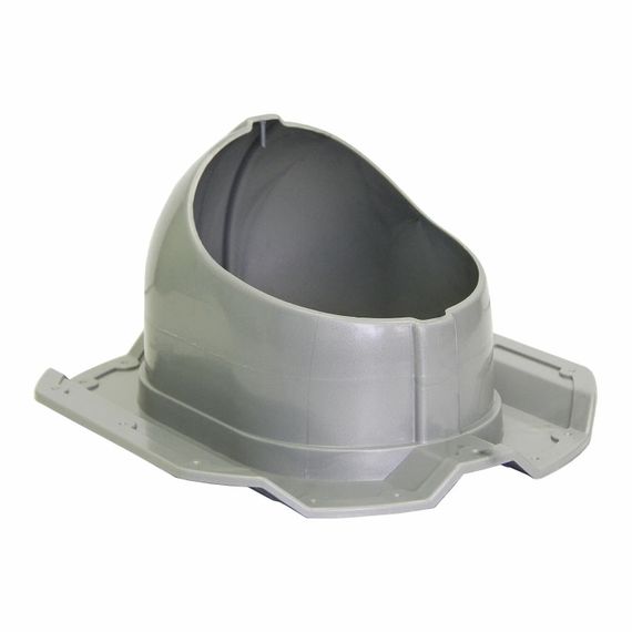 Готовый комплект, изолированный на скатные кровли из профильного листа МП-20 (С20) d 150/160 мм, цвет серебристый RAL 9022, серия Twister