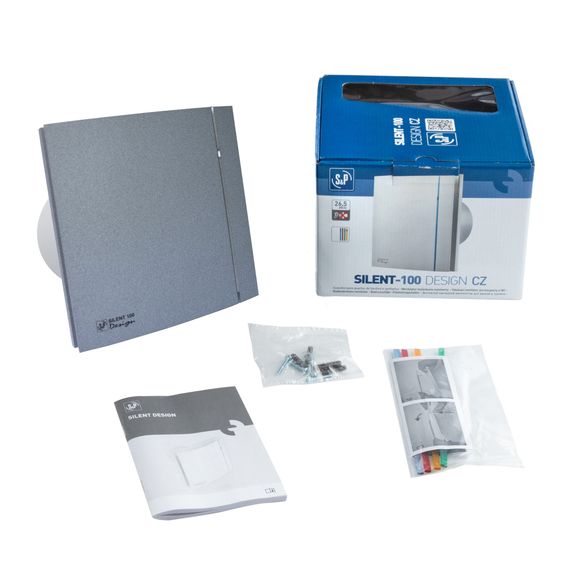 Вентилятор Soler & Palau Silent Design 100 CZ 4C STONE GREY