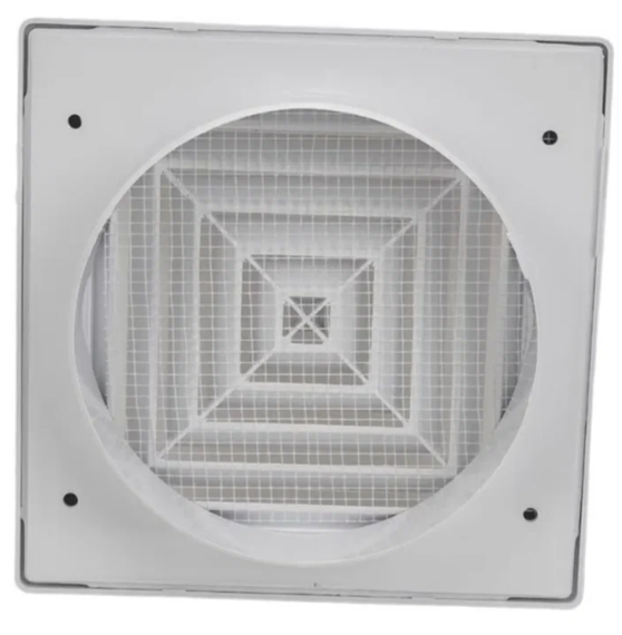 Решетка с фланцем ПК 160х125