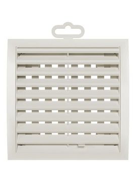 Решетка вентиляционная РРП разъемная регулируемая 150х150 пластик Ivory ERA