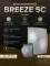 Вентилятор накладной BREEZE D125 обр.клапан Gray metal DICITI