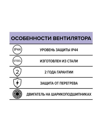 Вентилятор радиальный ARGEST 140 увеличенный статор 220V 2полюс ERA PRO