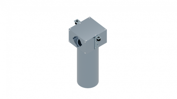 Flexag PCP-125/90x1 пленум вентиляционный потолочный, D125, на 1 выxод, L=300 мм