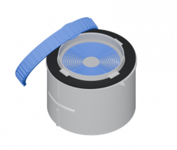 Фланец соединительный Flexag FL90-G, цвет серый