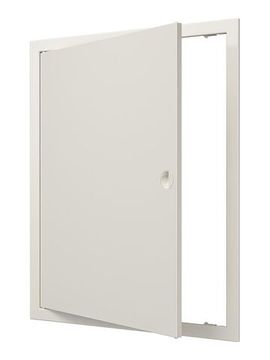 Люк ревизионный ЛР фланец 396х496  ручка 418х518 пластик Ivory EVECS