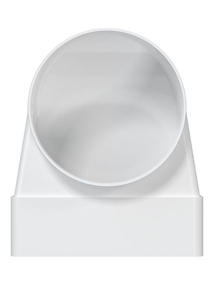 Переходник СККП D100 90° 60х120 пластик ERA