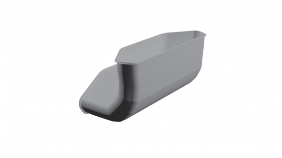 Отвод 90° в вертикале Flexag PP/FL-AT90-V