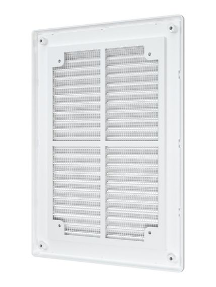 Решетка вентиляционная AR сетка разъемная 185х255 пластик AURAMAX