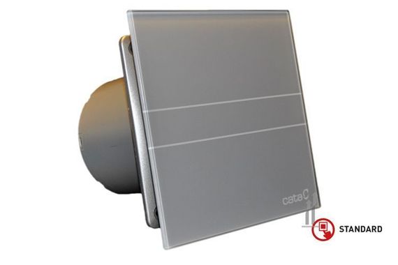 Накладной вентилятор Cata E 100 GST Silver (таймер)