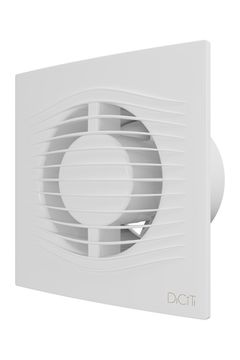 Вентилятор накладной SLIM D100 обратный клапан DICITI