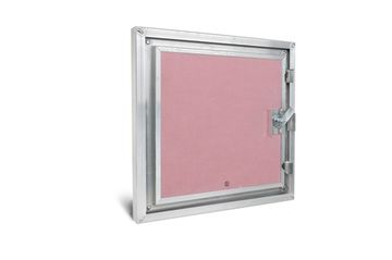 Противопожарный люк под покраску Рубеж 400х400 с трехгранным замком