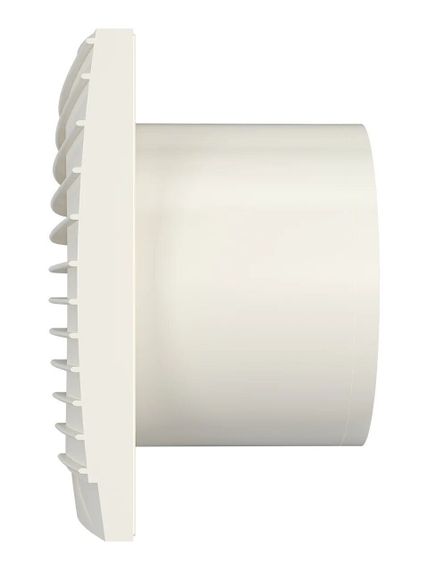 Вентилятор накладной SILENT D125 обратный клапан Ivory DICITI