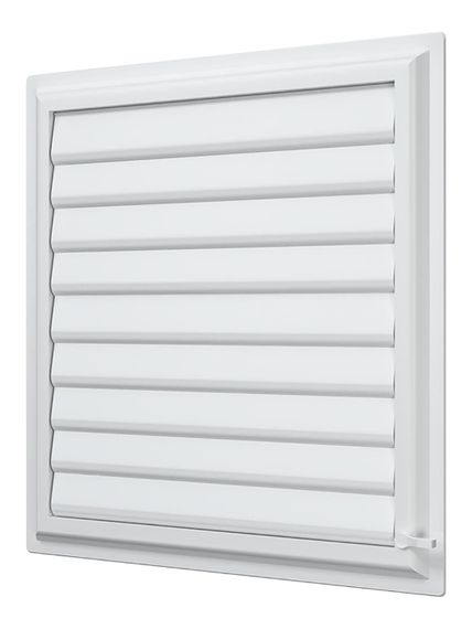 Решетка вентиляционная AIRVENT регулируемая жалюзи 452х483 пластик ERA