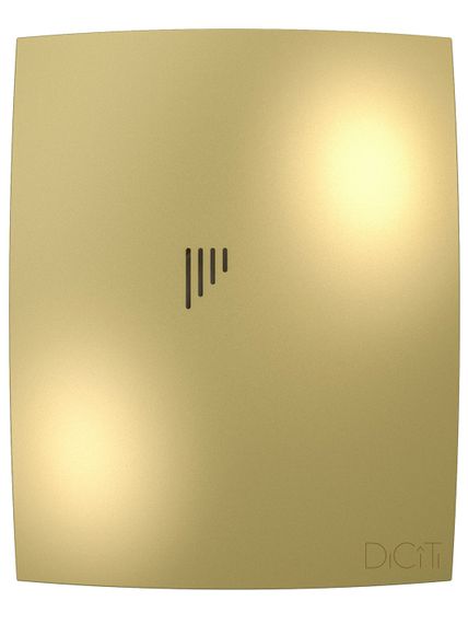 Вентилятор накладной BREEZE D125 обратный клапан Champagne DICITI