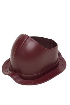 Проходной элемент для кровли из металлочерепицы Monterray, бордовый RAL 3009, серия Static