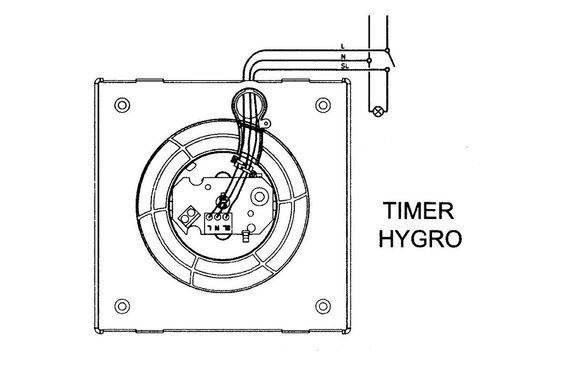Вентилятор накладной Cata X-Mart 12 inox Timer (таймер)