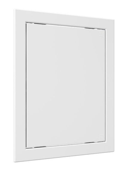 Люк ревизионный AD фланец 196х246 нажимной 218х268 пластик AURAMAX