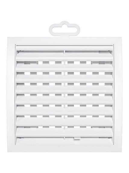 Решетка вентиляционная РРП разъемная регулируемая 150х150 пластик ERA