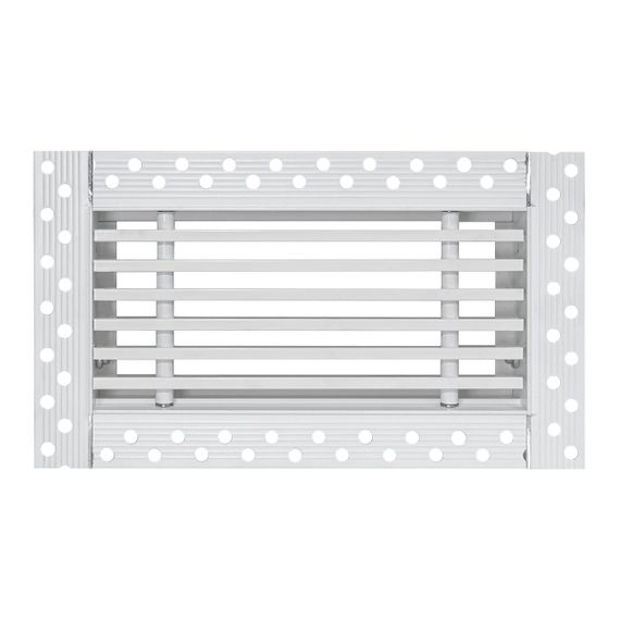 Дизайнерская съемная решетка для скрытого монтажа Brofer FUTURE-10 300x100 белая