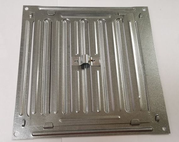 Решетка Р 200 250*250 мм, жалюзийная, металлическая