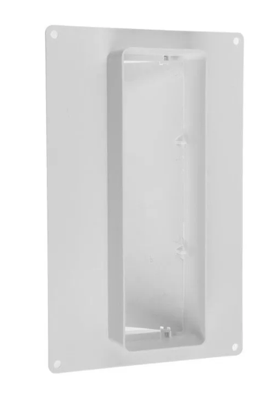 Соединитель плоских каналов с накладной пластиной и обратным клапаном 204х60 мм