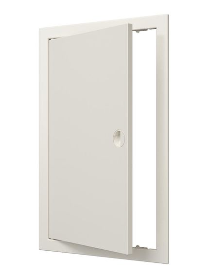 Люк ревизионный ЛР фланец 246х396 ручка 268х418 пластик Ivory EVECS