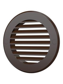 Решетка вентиляционная РКН фланец D100 D136 ASA Brown ERA