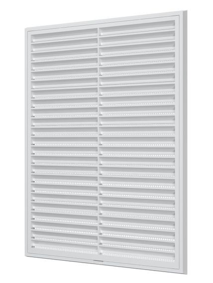 Решетка вентиляционная RZN сетка разъемная 300х400 пластик ERA