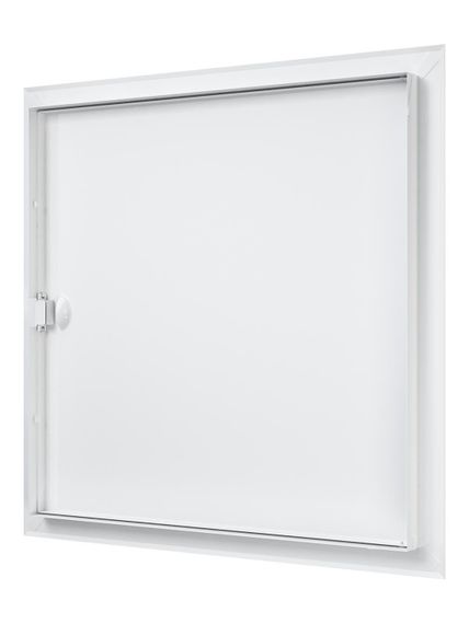 Люк ревизионный ЛТМп фланец 500х500 ручка магнит 560х560 окраш.сталь EVECS