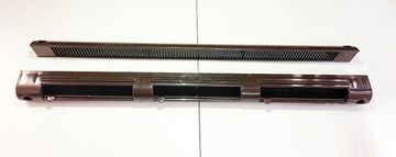 Оконный приточный клапан Ventec VT 123 RAL 8017 с контролем потока воздуха