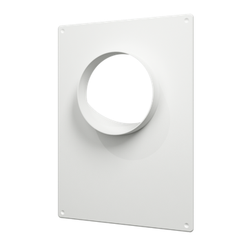 Площадка торцевая ПТП фланец D100 180х250 пластик ERA