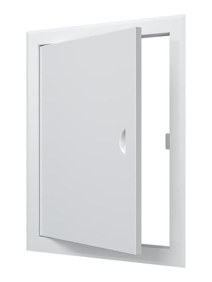 Люк ревизионный ЛТМ фланец 300х400 ручка магнит 360х460 окраш.сталь EVECS