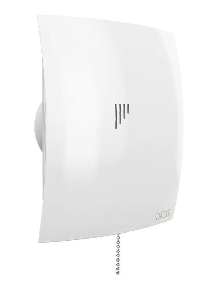 Вентилятор накладной BREEZE D100 обратный клапан тяговый выключатель DICITI