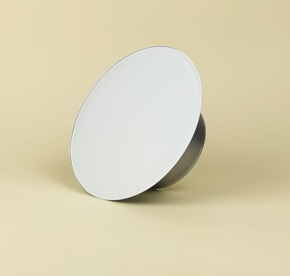 Анемостат-диффузор дизайнерский DN 100 круг белый (RAL9003) глянец