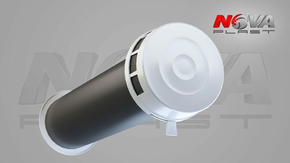 Приточный стеновой клапан NovaPROF с фильтром с фильтром 0.5м