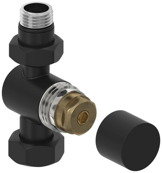 Вентиль Сунержа прямой под шестигранник (G 1/2&quot; НР х G 3/4&quot; НГ)