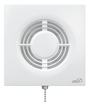 Вентилятор накладной NEO тяговый выключатель D100 сетка ERA